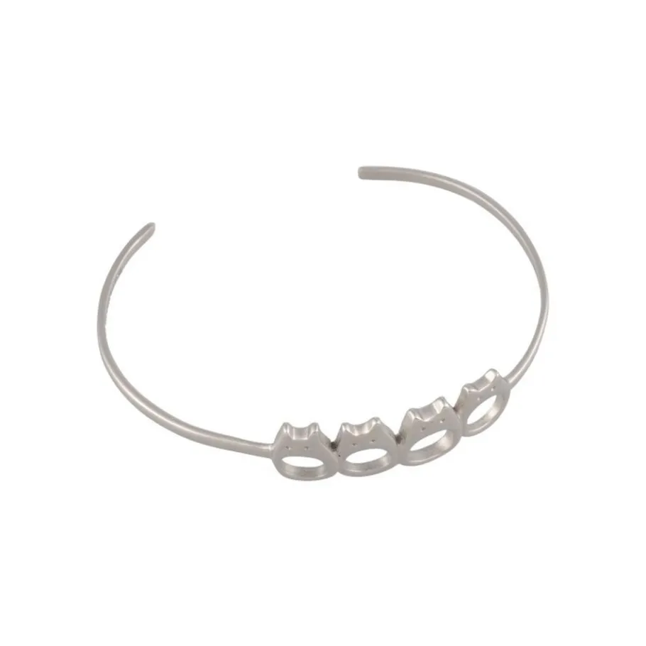 Maison Ghibli White Totoro Metal Garland Bracelet - My Neighbor Totoro Sale