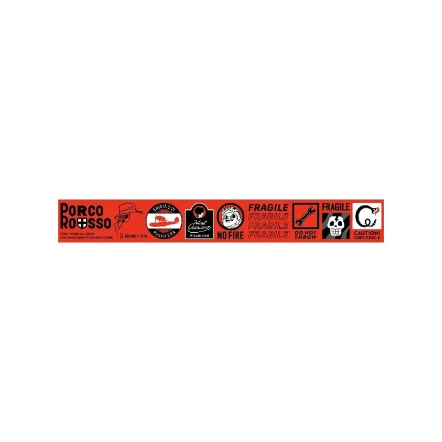 Maison Ghibli Wide Masking Tape - Porco Rosso New
