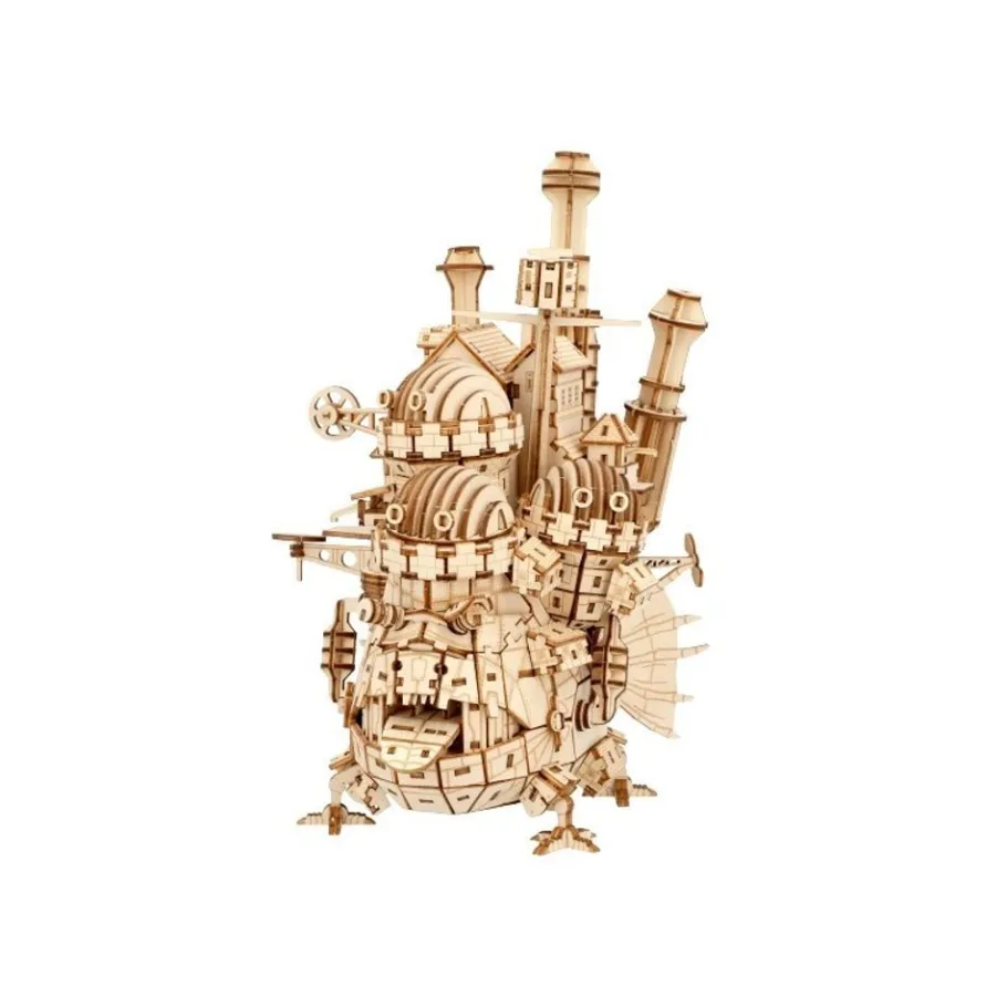 Maison Ghibli Wooden Craft Kit Kigumi Howl'S Castle - Howl'S Moving Castle Outlet
