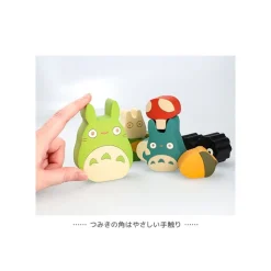 Maison Ghibli Wood Figurine Totoro With Soot Sprites - My Neighbor Totoro New