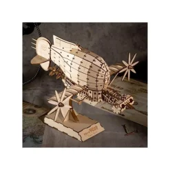 Maison Ghibli Wood Model Kigumi Tiger Moth - Castle In The Sky Best