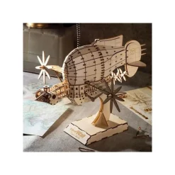 Maison Ghibli Wood Model Kigumi Tiger Moth - Castle In The Sky Best