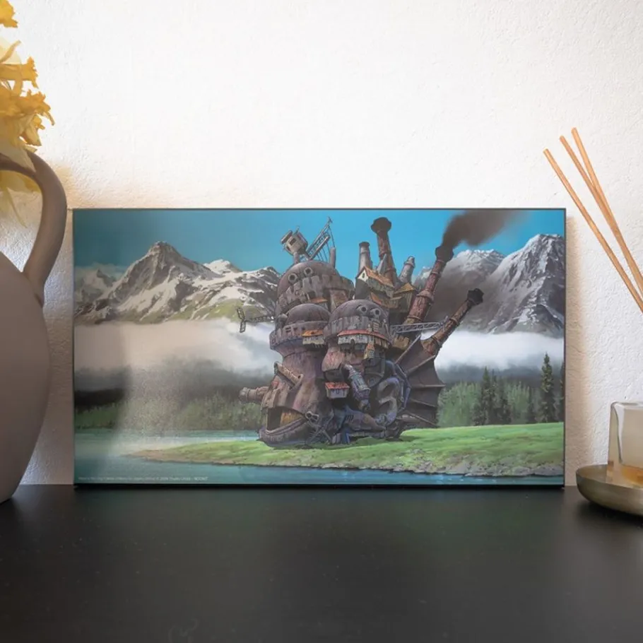 Maison Ghibli Wood Panel Ghibli 05 - Howl'S Moving Castle New
