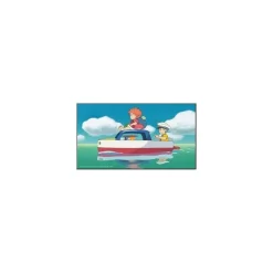 Maison Ghibli Wood Panel Ghibli 02 - Ponyo & Sosuke Outlet