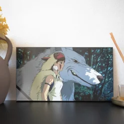 Maison Ghibli Wood Panel Ghibli 03 - Princess Mononoke Sale