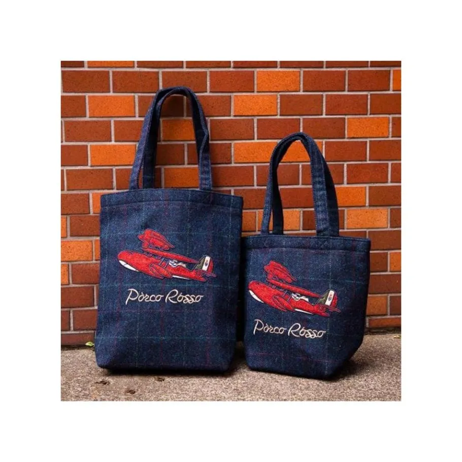 Maison Ghibli Wooven Bag Seaplane - Porco Rosso Sale
