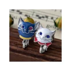 Maison Ghibli Yuki & Moon Clip Earrings - The Cat Returns Hot